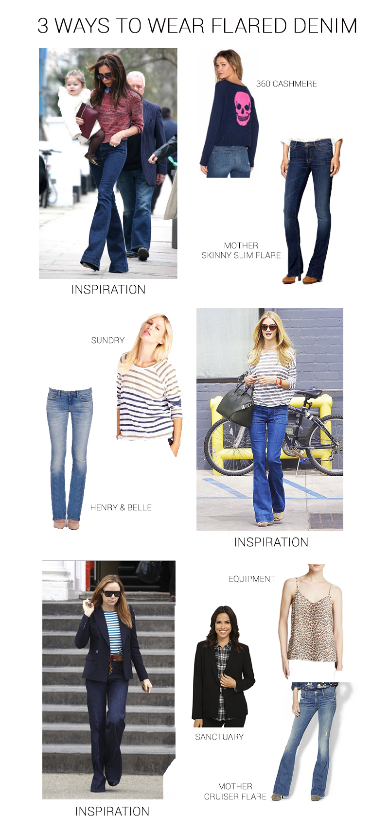 109 flare jeans